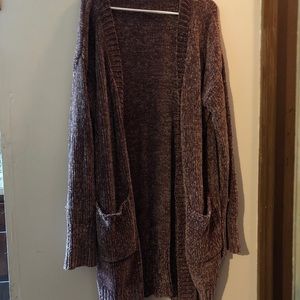Very soft light brown cardigan!